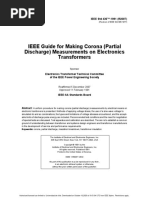 IEEE Guide For Making Corona (Partial Discharge) Measurements On Electronics Transformers