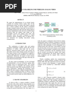 Chaotic Scrambling For Wireless Analog Video: T S Z y X F DT DX