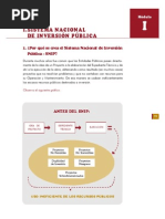 Modulo I SNIP