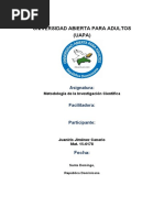 TRABAJO FINAL DE Metodología de La Investigación 1 para Terminar