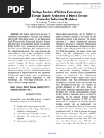 Voltage Vectors of Matrix Converters For Torque Ripple Reduction in Direct Torque Control of Induction Machines