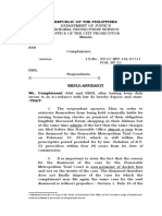 Reply Affidavit Pascual