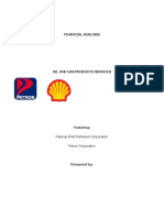 Financial Analysis: Pilipinas Shell Petroleum Corporation Petron Corporation