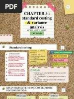 Standard Costing & Variance Analysis: Nur Anis Izzati BT Ismail !