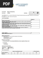 Course Title: Bioprocess Engineering: L T S SW/ FW P Total Credit Units