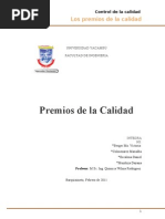 Premios de La Calidad 2