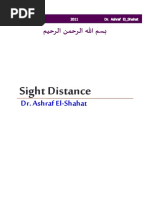 Sight Distance