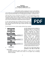 Summary - Capron Mitchell 2010 - Finding The Right Path