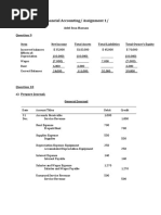 Assignment 1 - Financial Accounting