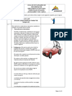 Guia de Estandares de Seguridad de Implementacion para Vehiculos Livianos, Auxiliares y de Carga