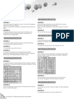 Vocabulary Practice Worksheets Answer Key