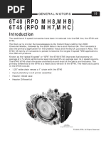 Overview 6T40-45 Transmission