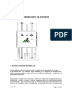 Manual Del Generador de Oxigeno Español