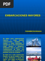 3 Embarcaciones Mayores