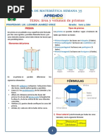 Semana 35 - Prisma 1ero y 2do