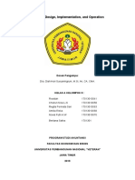 Systems Design, Implementation, and Operation: Dosen Pengampu