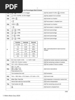 Fractions Decimals Percentages Answers MME