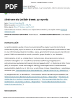 Síndrome de Guillain-Barré - Patogenia - UpToDate PDF