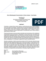 Role of Metallographic Characterization in Failure Analysis-CASE STUDIES