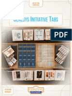 Genesys Initiative Tabs