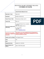 SHA 1411 Course Outline