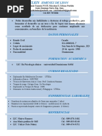 CV de Yubelkis Actualizado L