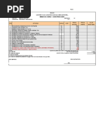 Precios Unitarios Construccion de Redes y Desmantelamiento