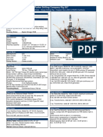 Parker Drilling Company Rig 257: Submersible Shallow Water - Barge Drilling Rig - Caspian Sea (ABS & RMRS Certified)