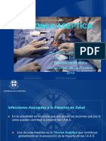 Técnica Aséptica y Área de Trabajo PDF