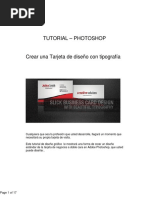 Tutorial Photoshop PDF