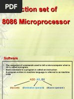 Instruction Set of 8086 Microprocessor