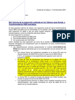 A) - INFORME SOBRE TRANSFORAMADORES WEG-FALLAS-Ing. Rodolfo Martinez