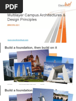 Multilayer Campus Architectures & Design Principles: BRKCRS-2031