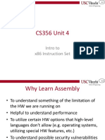 CS356Unit4 x86 ISA