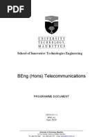 BEng (Hons) Telecommunications v1.2 June 2010