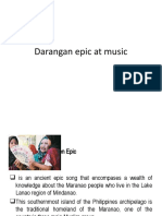 Darangan Epic at Music