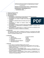 Modelo para Elaborar Manual de Bioseguridad Veterinarias PDF