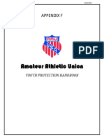 Amateur Athletic Union: Appendix F