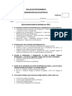 Evaluacion Procedimiento ENERGIZACIÓN SALAS ELÉCTRICAS