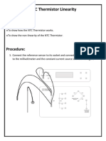 NTC Thermistor Linearity