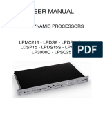 User Manual: Apg Dynamic Processors