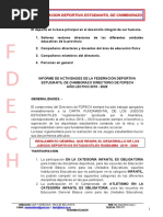 Informe Actividades Fdpech 2019-2020