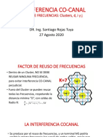 Interferencia Co-Canal Reuso de Frecuencias 27.08.2020