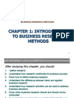 Chapter 1: Introduction To Business Research Methods