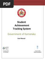 Student Achievement Tracking System: Government of Karnataka