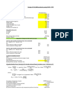 Beam Design Sheet