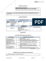 Perfil de Puesto Gerente de Producción