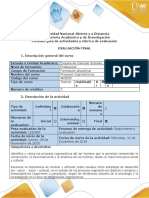 Matriz Final de Análisis Del Problema Siempre Alice