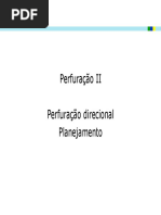 Perfuração II - Direcional - Planejamento