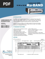 10w To 30w Ku Rackmount